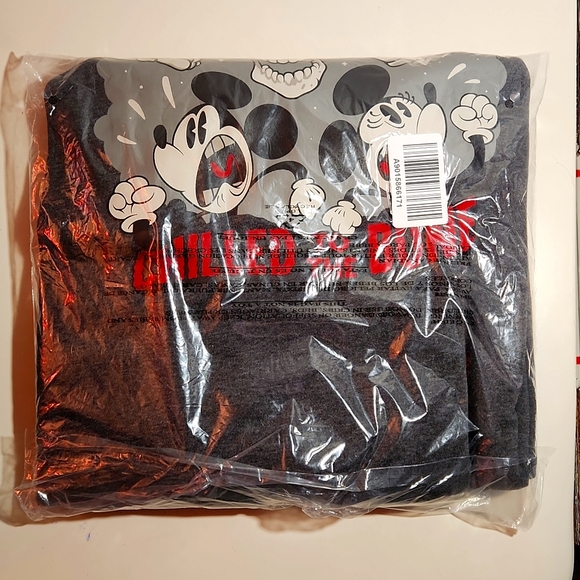 ❤️NWT VINTAGE TORRID HOODIE MICKEY MOUSE RETRO SKELETON HALLOWEEN DISNEY SWEATER - Picture 6 of 12